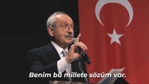 Kılıçdaroğlu: Saray bu ülkenin bereketini kaçırdı, biz ise o bereketi yeniden sağlamaya talibiz.