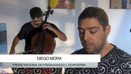 Día Mundial de la Poesía - Diego Mora, Premio Nacional de Poesía Aquileo J. Echeverría 2021.
