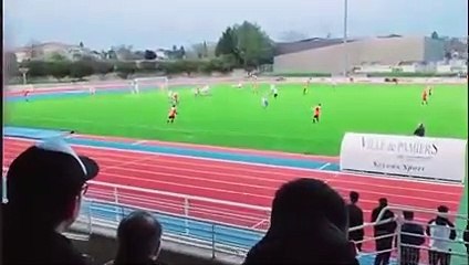 But de Aurélien LEBOURGEOIS - FC Pamiers2 / ENM - 0 / 2 - 19 mars 2022