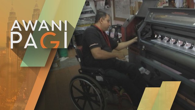 AWANI Pagi: OKU ada potensi, usaha perhebat kemahiran