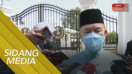 [SIDANG MEDIA] Ahli Dewan Negara Perak, Datuk Seri Annuar Zaini