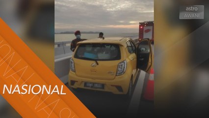 Wanita terjun dari Jambatan Sultan Abdul Halim Muadzam Shah diselamatkan