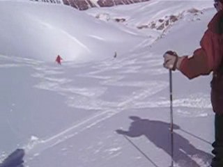 Axel, Renan, Adrien a La Toussuire (Hors piste)