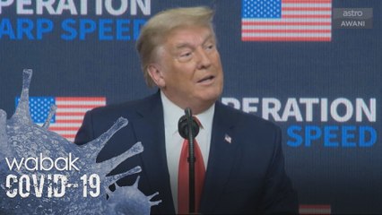 Trump mahu FDA beri kelulusan pertama vaksin COVID-19 dengan segera