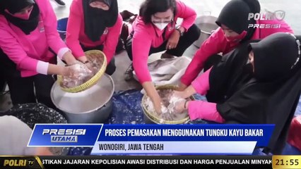 Antisipasi Kelangkaan Migor, Kapolres Wonogiri Prakarsai Pembuatan Coconut Oil