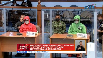 Magkapatid na sabungero, idinawit si Atong Ang sa isyu ng mga nawawalang sabungero | UB