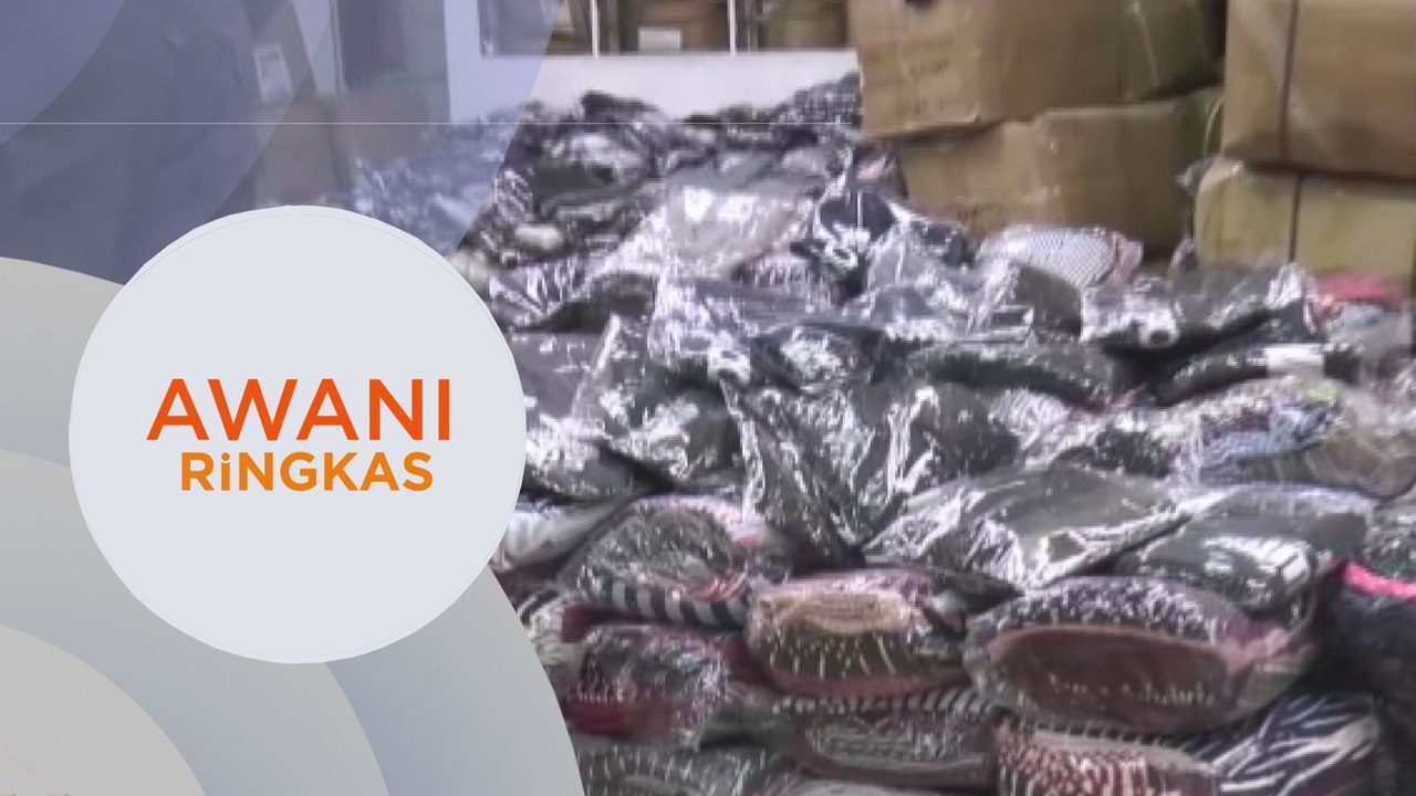 AWANI Ringkas: 10 stor pengedar barangan tiruan...
