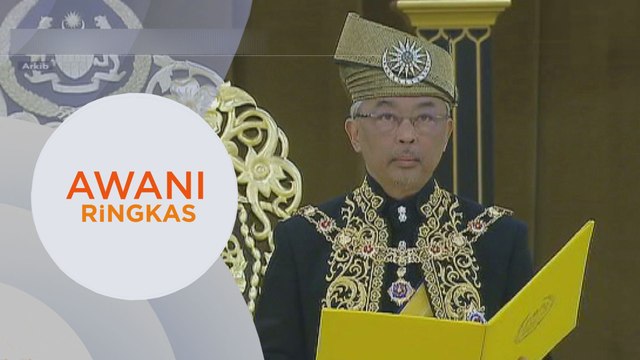 AWANI Ringkas: Agong terima Darjah Kerabat Selangor