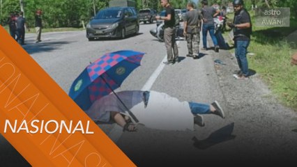 Pesara tentera maut selepas merempuh kereta