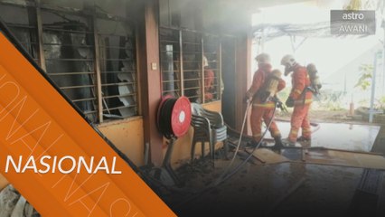Stor sekolah musnah 70 peratus akibat kebakaran