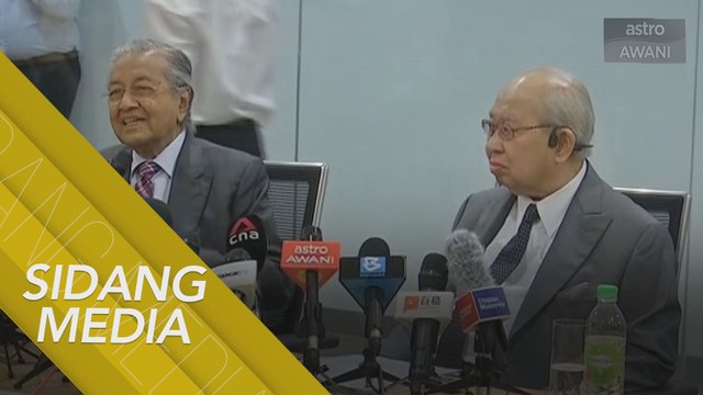 [SIDANG MEDIA] Tun Dr Mahathir Mohamad dan Tengku Razaleigh Hamzah