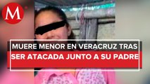 Fallece menor que fue baleada con su padre en Veracruz