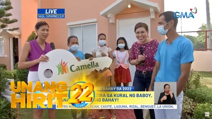 Unang Hirit: Bagong bahay para sa pamilyang naninirahan sa kural ng baboy!