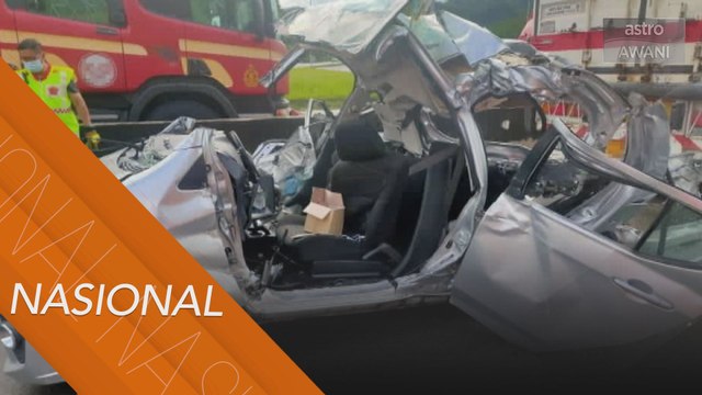 Tiga kanak-kanak maut dalam kemalangan di Lebuhraya PLUS
