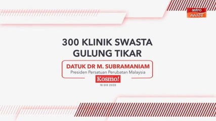 [INFOGRAFIK] 300 klinik swasta gulung tikar