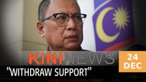 #KiniNews: Puad urges BN MPs to withdraw support from Muhyiddin as PM