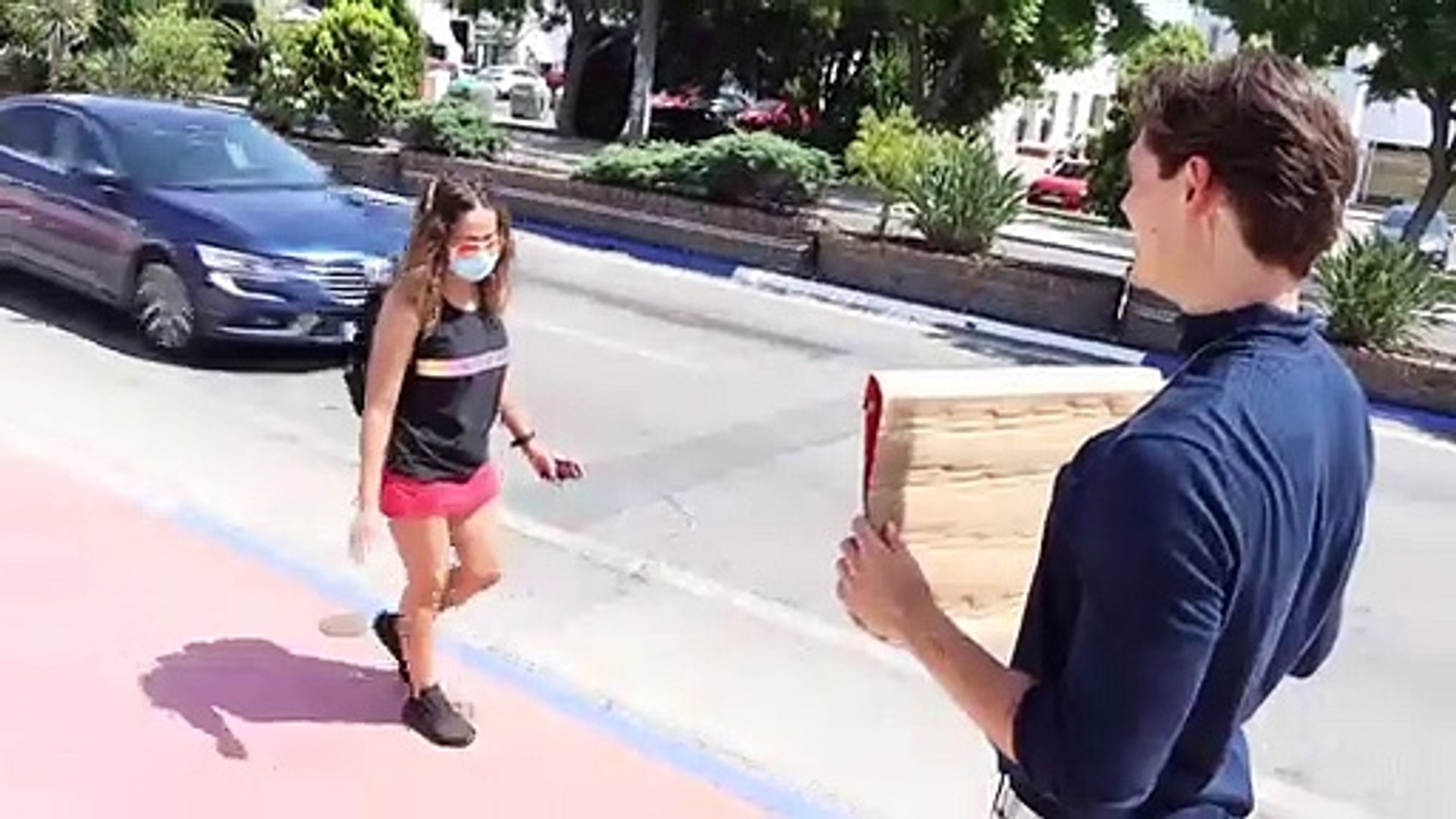 Hitchhiking in my Underwear!! (SOCIAL EXPERIMENT)