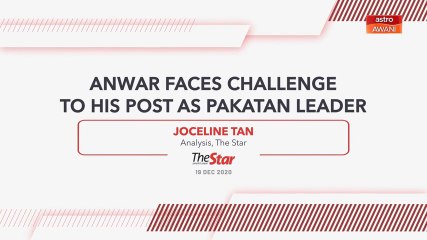 [INFOGRAPHIC] Anwar faces challenge to his post as Pakatan leader