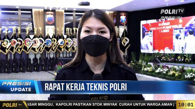 PRESISI UPDATE 10.00 WIB (22/3/2022) - Jelang Pembukaan Rakernis Gabungan 9 Satker Divisi dan Pusat Polri