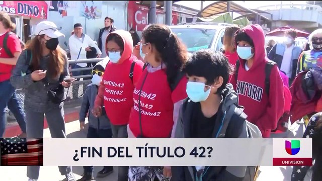 Con protestas en ambos lados de la frontera piden eliminar el título 42.