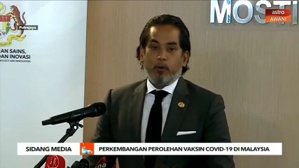 Kerajaan beri komitmen pembelian vaksin sebanyak RM2.05 bilion