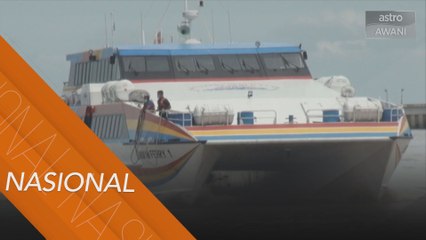 Pengusaha feri fokus jualan secara atas talian