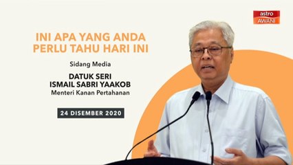 5 perkara penting sidang media harian PKPP/PKPB - 24 Dis 2020