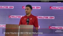 Bryce Young on Bill O'Brien Returning to Alabama