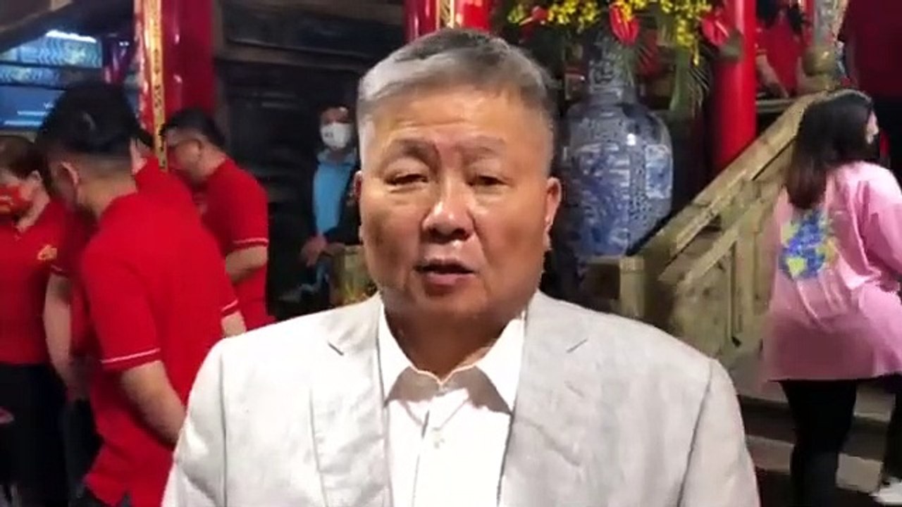 旺旗環台大甲鎮瀾宮媽祖加持 旺旺贊助遶境防疫守護健康