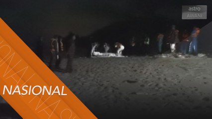 Mayat kedua lemas di pantai Marang ditemui
