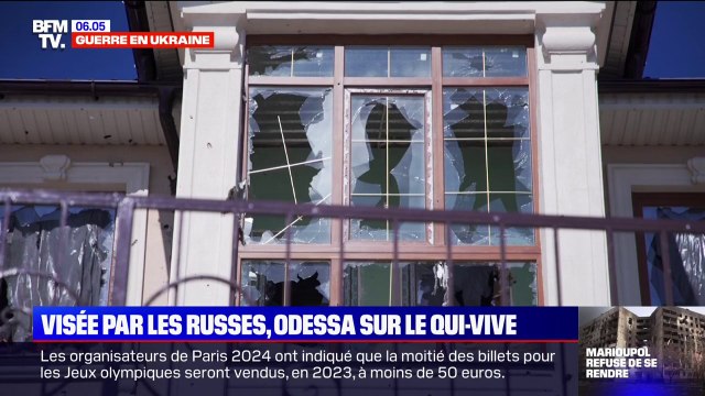 Guerre en Ukraine: Odessa sur le qui-vive après des bombardements