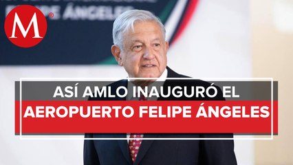 AMLO inaugura su primera obra emblemática: El AIFA