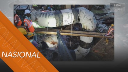 Kerja pembaikan paip putus alami kelewatan 4 jam - Air Selangor