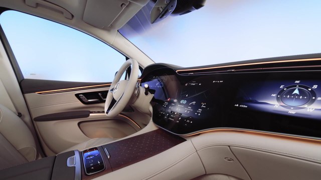 Der neue Mercedes EQS SUV - Das Interieur-Design