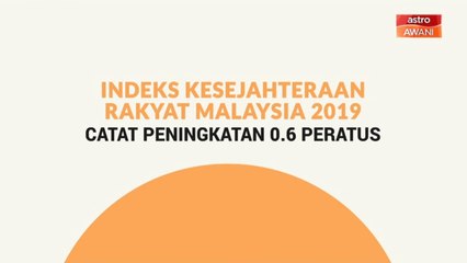 [INFOGRAFIK] Indeks Kesejahteraan Rakyat Malaysia 2019