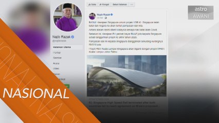 Projek HSR batal: Ganti Projek MHSR KL-JB?