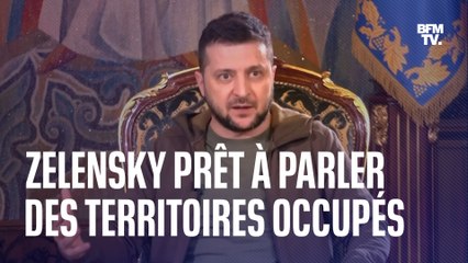 Zelensky prêt à parler du Donbass et de la Crimée avec Poutine en échange de la fin des hostilités