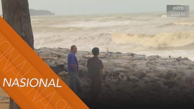 Laluan Pantai Teluk Lipat ditutup akibat hakisan