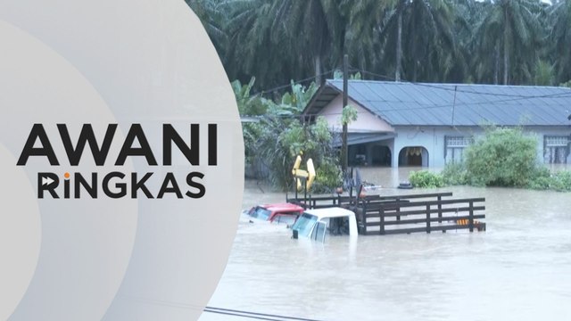 AWANI Ringkas: Banjir di Johor semakin buruk | Polis siasat gantung gambar komunis