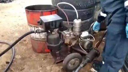 GAZİANTEP - 8 bin litre kaçak akaryakıt ele geçirildi