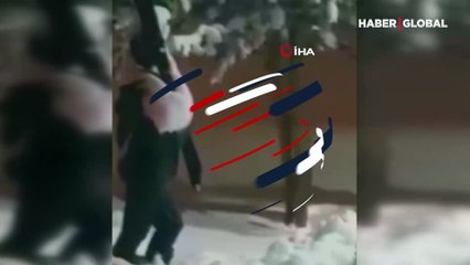 Sarıkamış’ta boz ayının insan maketiyle sınavı kamerada