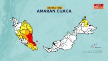 [INFOGRAFIK] Kemaskini Amaran Cuaca