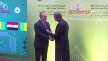 Çavuşoğlu, İslam İşbirliği Teşkilatı toplantısına katılıyor