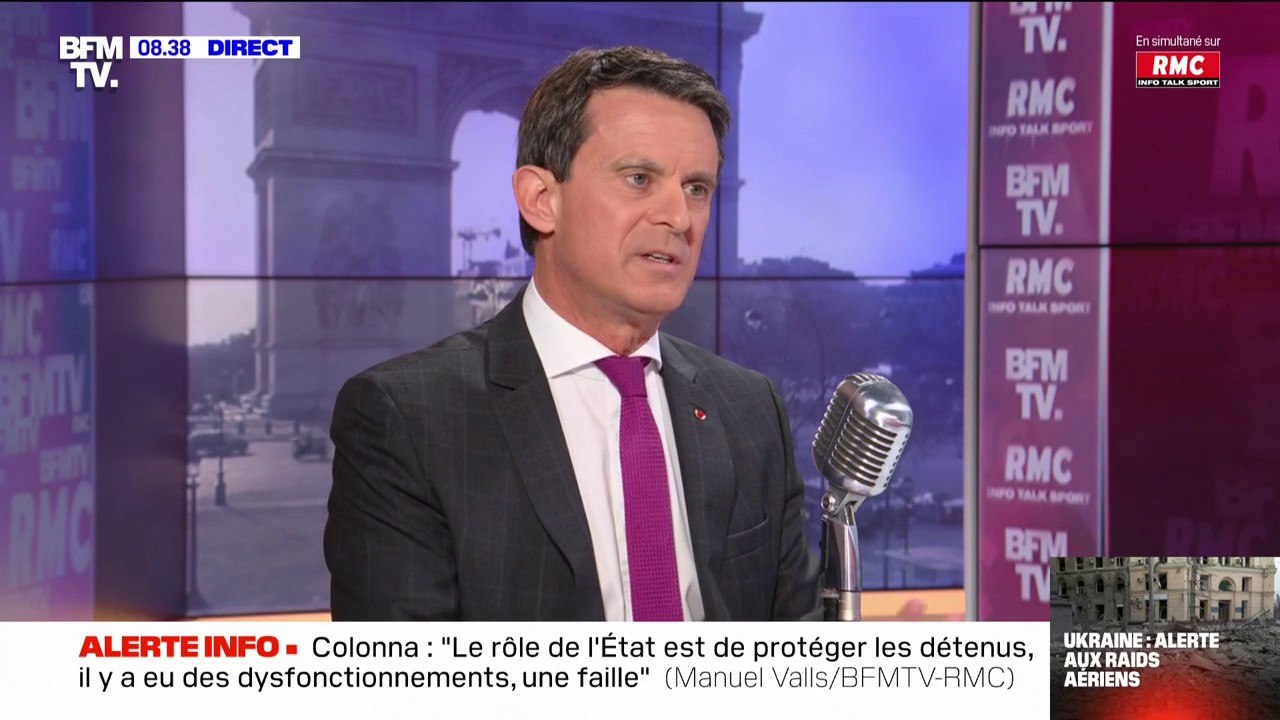 Manuel Valls: "On ne peut pas accepter qu'on fasse d'Yvan Colonna, un héros, un martyr"