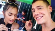MODELS Trying STREET FOOD in the Philippines for the First Time!