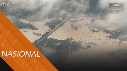 Banjir Pahang | Bomba kerah aset air, darat, udara pantau banjir
