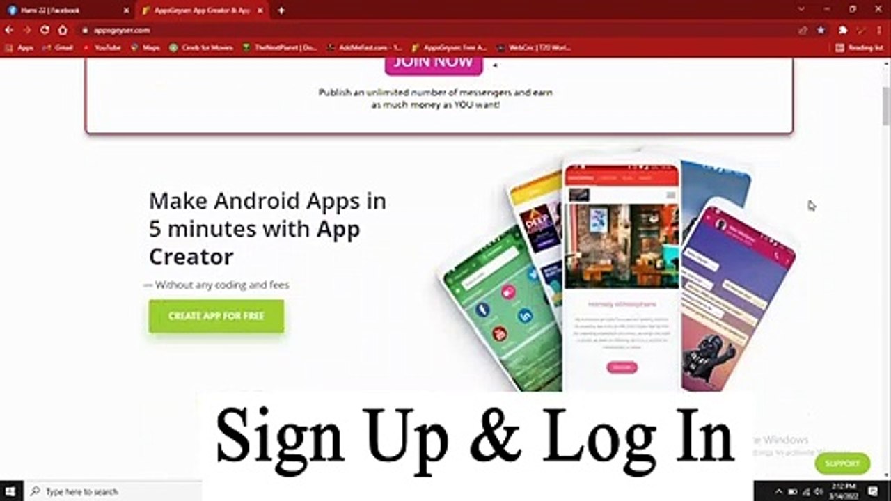 Create my Own App for free (Without Coding)