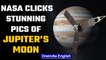 NASA’s Juno clicks stunning pictures of Jupiter’s moons| NASA | Europa | Oneindia News