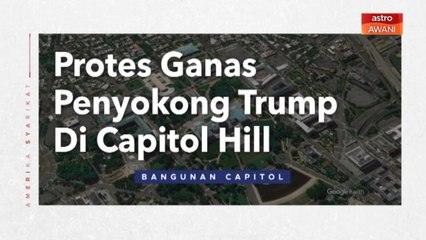 [INFOGRAFIK] Protes ganas penyokong Trump di Capitol