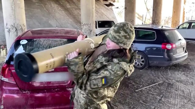 Ukrainian MP becomes anti-tank missile operator in defence against Russian invasion